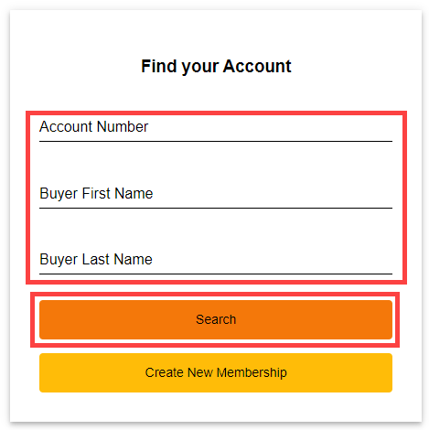 Account information review step during online renewal where the member can verify or update their personal details before completing the renewal