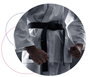 Karate black belt